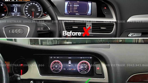 Màn hình DVD Android xe Audi A4 2008 - 2017 | Màn hình Zin 100% cho xe sang